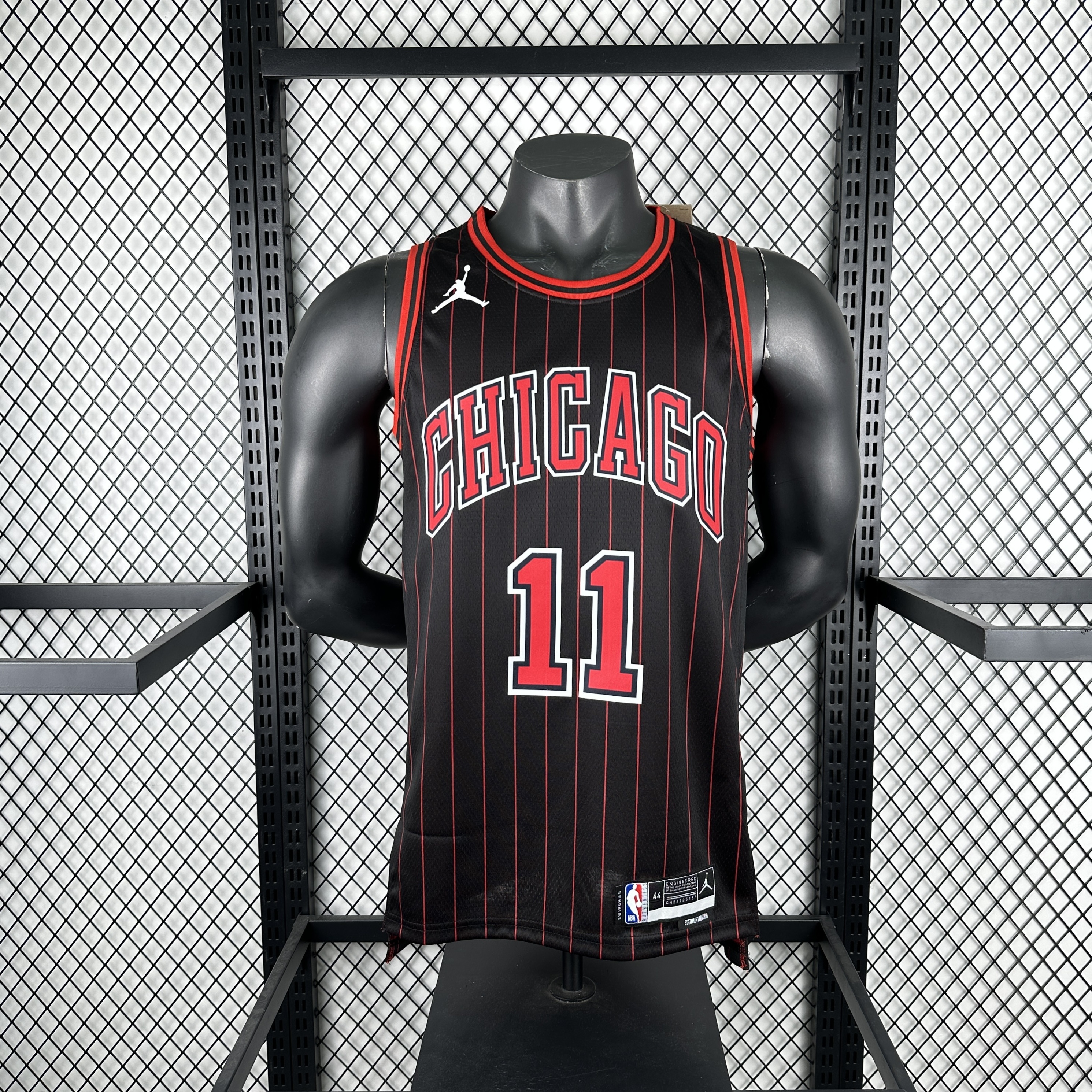 Men Chicago Bulls #11 DeRozan black 2025 NBA jersey